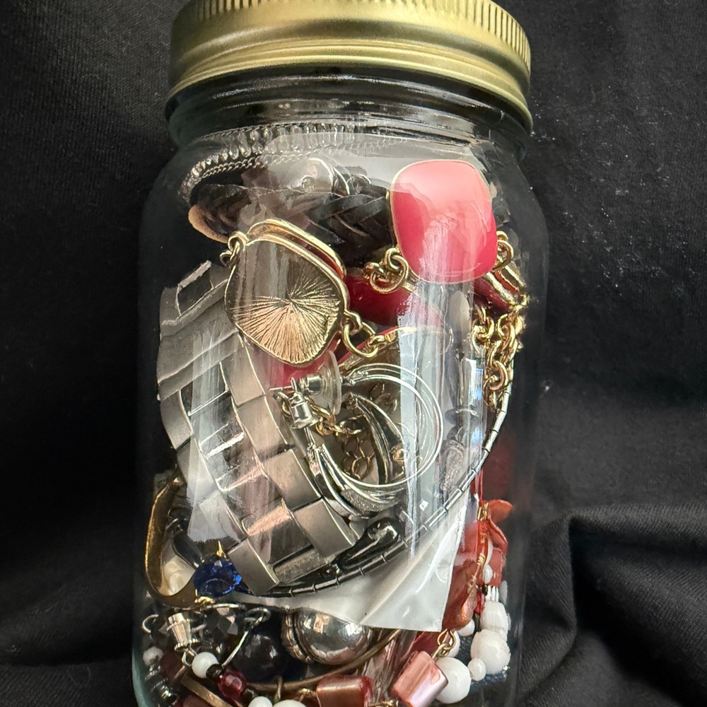 Mystery jewelry jar
